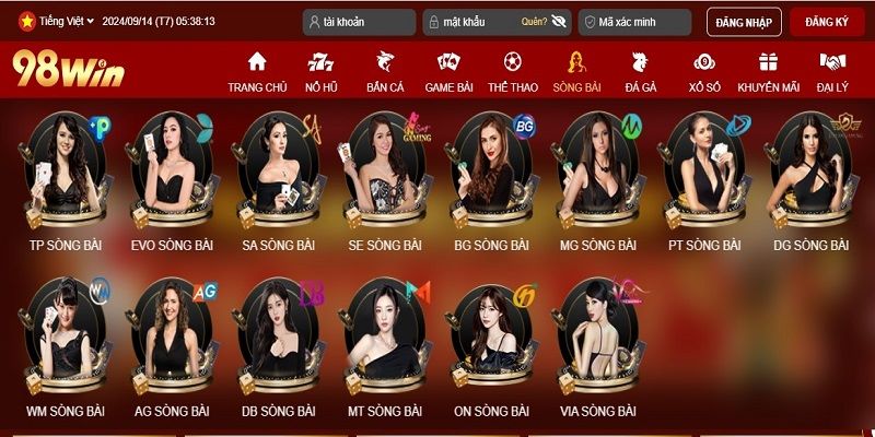 Đánh giá chung về cổng live casino 98Win